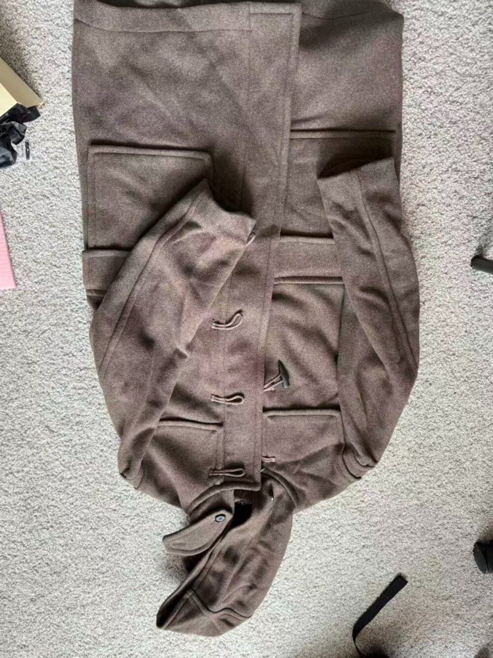 zara men coat size M